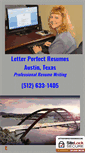 Mobile Screenshot of letterperfectresumes.com